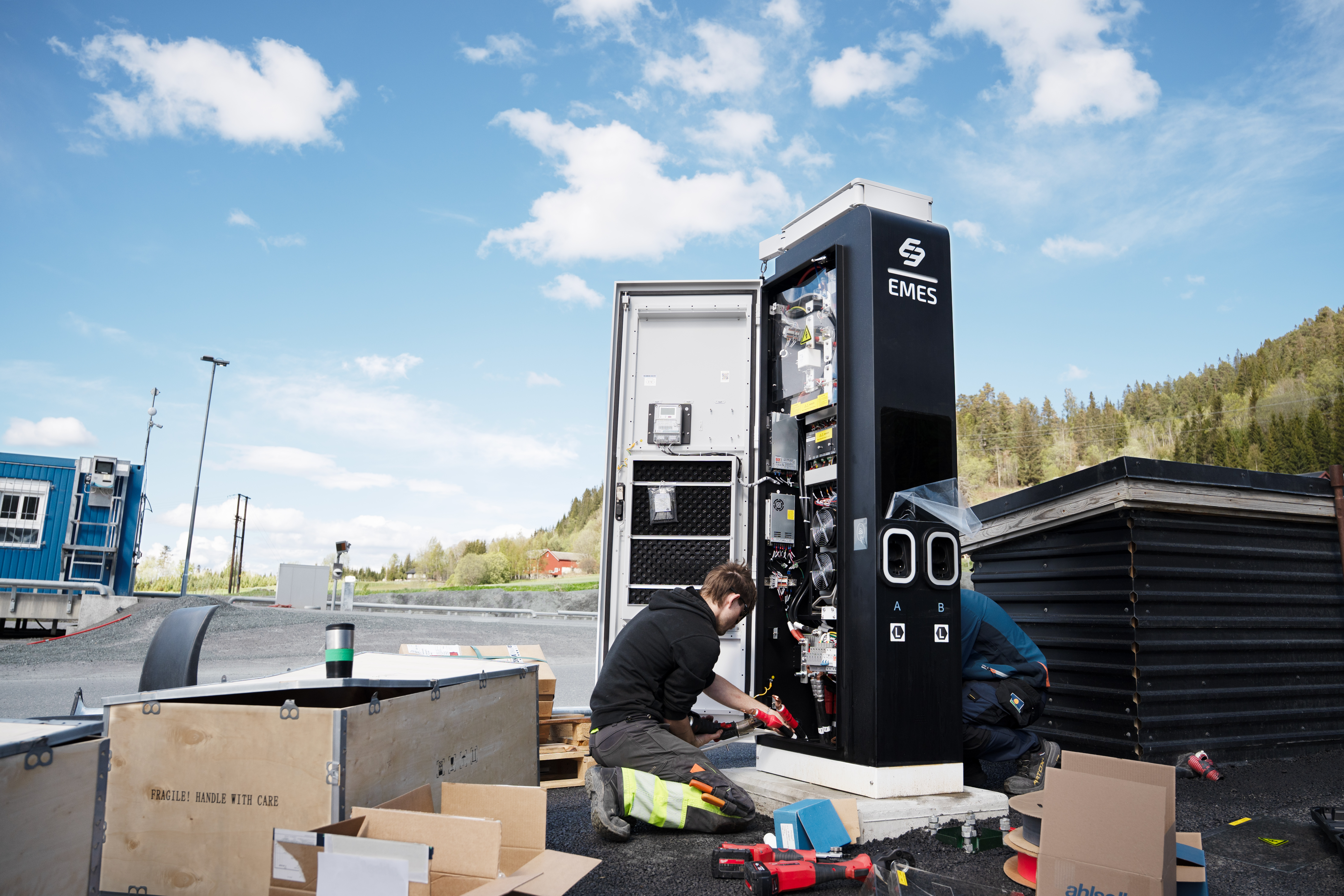 Kontekstbilde som understreker at elektrifiseringen av tungtransport skjer nå